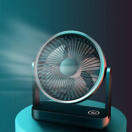 F701 Desktop-Elektroventilator mit LED-Anzeige