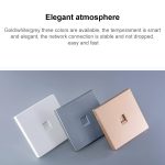 CAT.6-geschirmtes Pass-Through-Netzwerkmodul, Panel mit zwei Ports + geschirmter Pass-Through + Telefonbuchse, Dual Ports Panel+Shielded Pass-through+Telephone Socket – Bild 2