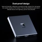 CAT.6 Shielded Pass-Through-Netzwerkmodul, Single-Port-Panel + Shielded Pass-Through, Single Port Panel+Shielded Pass-through – Bild 7