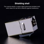 CAT.6 Shielded Pass-Through-Netzwerkmodul, Dual-Ports-Panel + Shielded Pass-Through, Dual Ports Panel+Shielded Pass-through – Bild 11