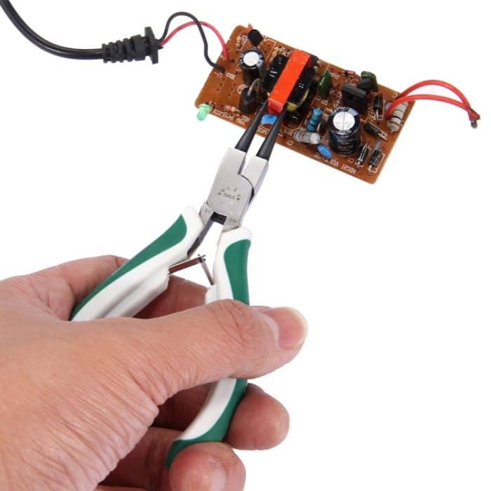 WLXY WL-359A Elektronische Zange Sicherungsringzange Reparatur Handwerkzeug (Innen gerade) – Bild 6