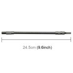 Wiederaufladbarer Metallbohrer Elektrischer Schraubendreher Spezielle Bohrstangen mit flexiblem Wellenmoment, Länge: 24,5 cm – Bild 2