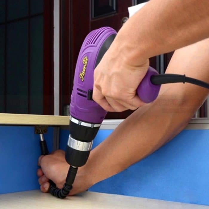 5 PCS Multifunktions-Bohrschrauber mit elektrischem Schraubendreher Spezielle Bohrstangen mit flexiblem Wellenmoment – Bild 4