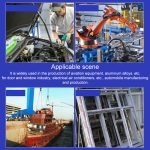 220V elektrische Nietmutternpistole Akku-Bohrschrauber Nietadapterwerkzeug, Rivet Nut Gun – Bild 8