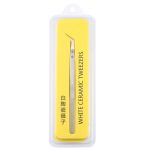 TC-14W Edelstahl Hochtemperaturbeständige Keramikspitzen-Ellbogenpinzette – Bild 4