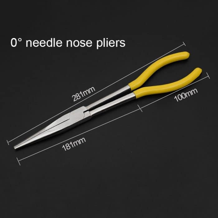 11-Zoll-Multifunktions-0-Grad-Handwerkzeug mit gerader Nadelzange – Bild 2