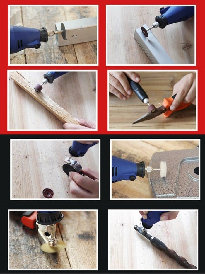 WLXY P-800 80 in 1 Mini-Bohrschleiferset, 110V-240V, US-Stecker – Bild 10