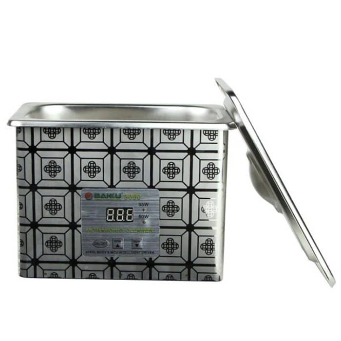 BAKU BK-3050 35W / 50W Einstellbarer 0,8L LCD-Display Ultraschallreiniger, AC 220V – Bild 2