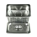 BAKU BK-3050 35W / 50W Einstellbarer 0,8L LCD-Display Ultraschallreiniger, AC 220V – Bild 4