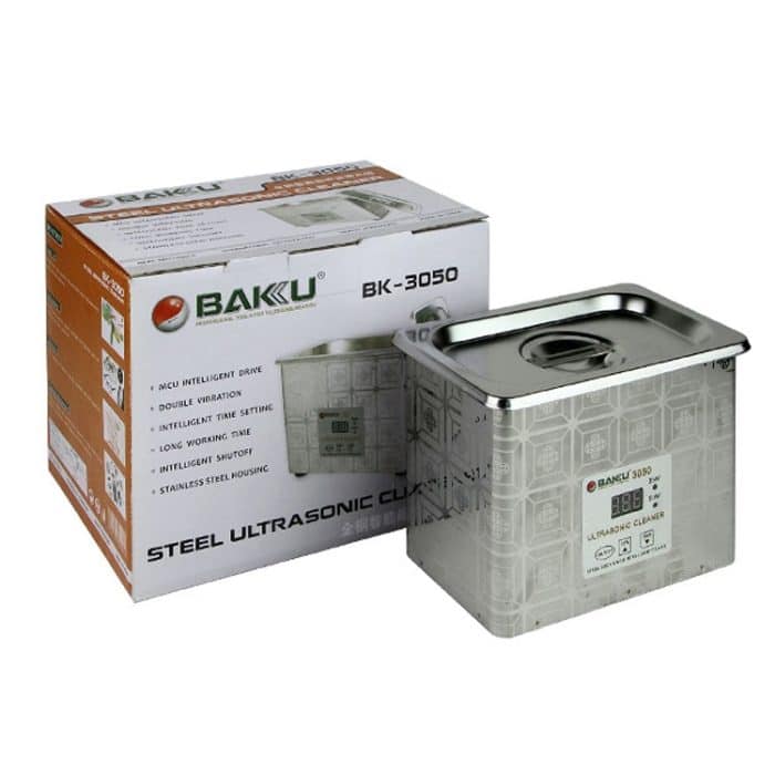 BAKU BK-3050 35W / 50W Einstellbarer 0,8L LCD-Display Ultraschallreiniger, AC 220V – Bild 6