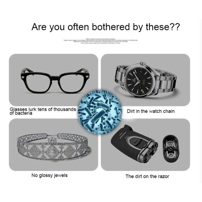 BAKU BK-3550 35 W / 50 W einstellbarer 0,8 l LCD-Display-Ultraschallreiniger, AC 220 V, EU-Stecker, BK-3550 35W / 50W 0.8L 220V – Bild 9