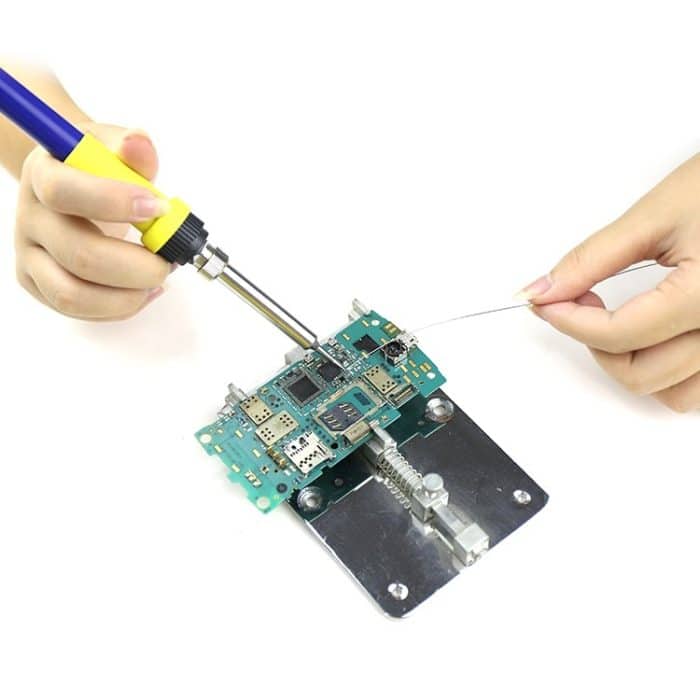 BAKU BK-878L2 AC 220V LED-Anzeige 2 in 1 Heißluftpistole Lötkolben-Lötstation – Bild 6