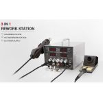 BAKU BA-8305D 220V 3 in 1 4 Digitalanzeige Heißluftpistolensatz, EU-Stecker – Bild 2