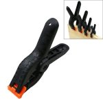 Holzbearbeitung Fotostudio Fotografie Hintergrund Nylon Clip Unterstützung Federklemme, Länge: 212 mm