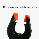 5 PCS Woodworking Photo Studio Fotografie Hintergrund Nylon Clip Support Federklemme, Länge: 117mm – Bild 3