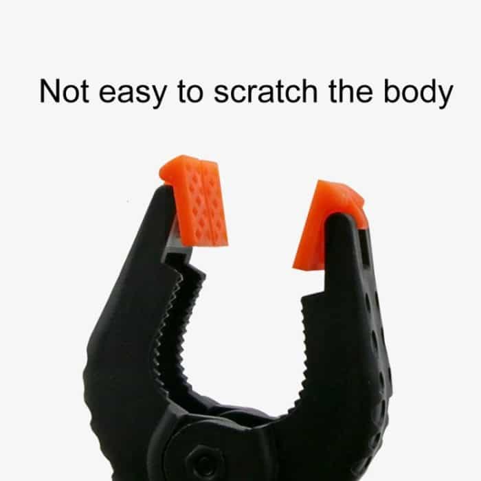 5 PCS Woodworking Photo Studio Fotografie Hintergrund Nylon Clip Support Federklemme, Länge: 117mm – Bild 3