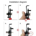 4 in 1 Zange 10-15 mm Sprengring Sicherungsring Zangenkombination Halteklammer 45-180 Grad – Bild 5