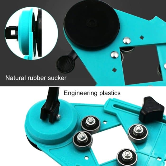 Fliesen Glas Marmor Loch Fixierer Fliesen Perforated Locator Fliesen Glas Marmor Perforated Fixer Drill Locator Fliesen Fase – Bild 4