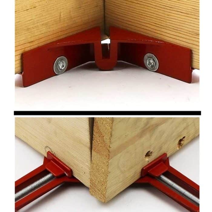 Multifunktions 90 Grad Arbeitsklemme Holzclip rechtwinkliger Eckrahmen Clip Tool – Bild 7