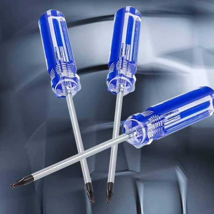 RZ-CT09 Typ T9 perforierter manueller pflaumenfarbener Schraubendreher, Lieferung in zufälliger Farbe – Bild 4