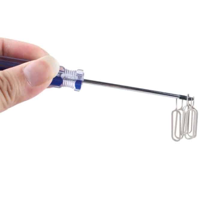 RZ-CT10 Typ T10 perforierter manueller pflaumenfarbener Schraubendreher, Lieferung in zufälliger Farbe – Bild 3