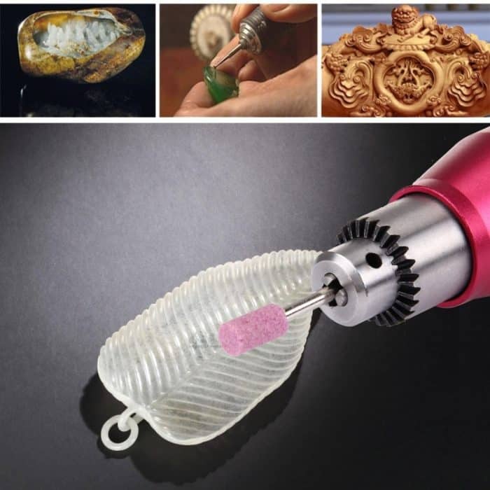 WLXY WL-320 Mini-Elektroschleifer mit Geschwindigkeitsregelung, 110 V–240 V, geeignetes Bohrfutter: 0,3 mm–4,0 mm, US-Stecker, WL-320 – Bild 8