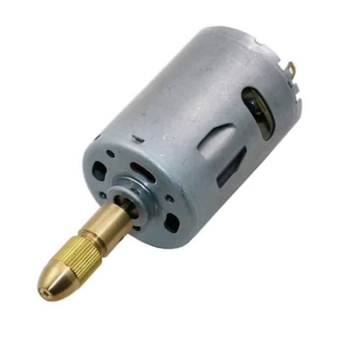 7 PCS / Set Messing 0,5-3 mm kleiner elektrischer Bohrer Spannzange Micro Twist 4,05 mm Bohrfutterset mit Schraubenschlüssel – Bild 3