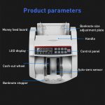 2108 UVMGIR 220 V Multifunktions-Geldzähler mit mehreren Währungen, Spezifikationen: EU-Stecker – Bild 3