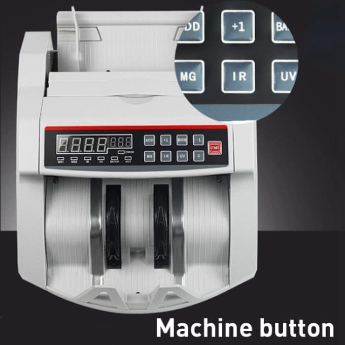 2108 UVMGIR 220 V Multifunktions-Geldzähler mit mehreren Währungen, Spezifikationen: EU-Stecker – Bild 4