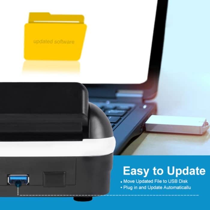 AL-130 Kleiner tragbarer Gelddetektor für USD Euro, Spezifikationen: EU-Stecker – Bild 6