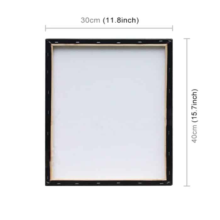 3 Stück Holzöl-Leinwand, Rahmengröße: 30 x 40 x 5 cm, 30*40*5cm – Bild 3