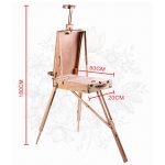 Multifunktionale Lady Oil Painting Box kann tragbar sein – Bild 3