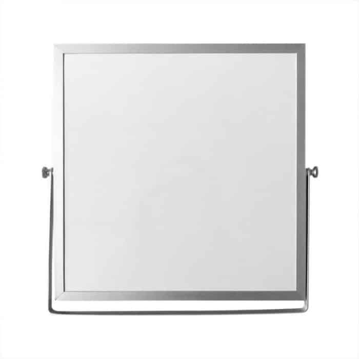 Tragbares magnetisches Desktop-kleines Whiteboard-Nachrichtenschreibbrett, Größe: 25 cm x 25 cm – Bild 2