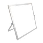 Tragbares magnetisches Desktop-kleines Whiteboard-Nachrichtenschreibbrett, Größe: 25 cm x 25 cm – Bild 3