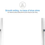 Tragbares magnetisches Desktop-kleines Whiteboard-Nachrichtenschreibbrett, Größe: 25 cm x 25 cm – Bild 5