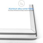 Tragbares magnetisches Desktop-kleines Whiteboard-Nachrichtenschreibbrett, Größe: 25 cm x 25 cm – Bild 6