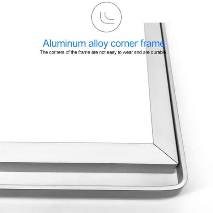 Tragbares magnetisches Desktop-kleines Whiteboard-Nachrichtenschreibbrett, Größe: 25 cm x 25 cm – Bild 6