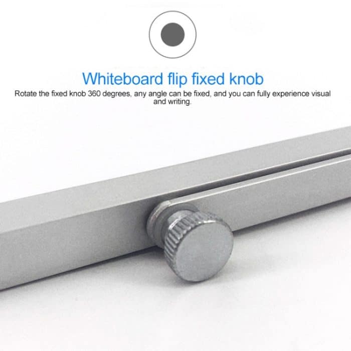 Tragbares magnetisches Desktop-kleines Whiteboard-Nachrichtenschreibbrett, Größe: 25 cm x 25 cm – Bild 7