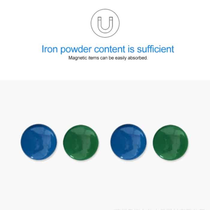 Tragbares magnetisches Desktop-kleines Whiteboard-Nachrichtenschreibbrett, Größe: 25 cm x 25 cm – Bild 8