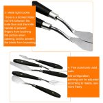 5 in 1 qst express kunst liefert malen toning edelstahl schaber – Bild 5