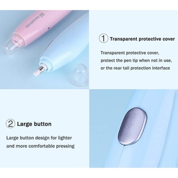 Niedlicher elektrischer Radiergummi für Kinder, Schreibwaren und Bürobedarf – Bild 4