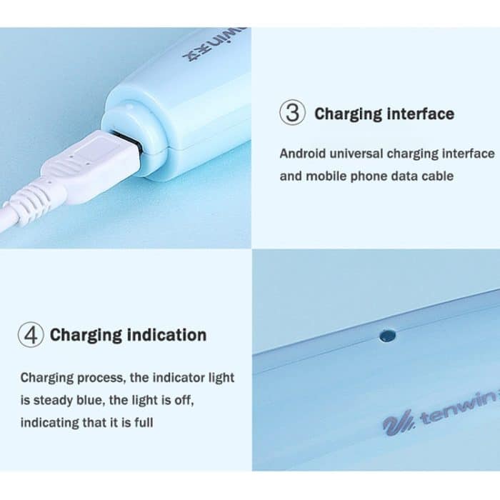 Niedlicher elektrischer Radiergummi für Kinder, Schreibwaren und Bürobedarf – Bild 5