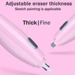 Niedlicher elektrischer Radiergummi für Kinder, Schreibwaren und Bürobedarf – Bild 8