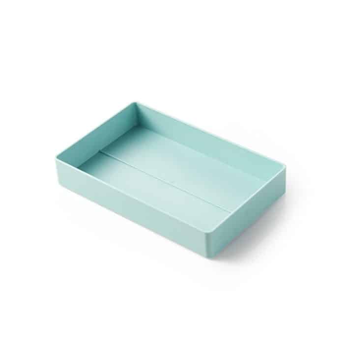 Abnehmbare, zusammengebaute Desktop-Aufbewahrungsbox für kleine Dateien, 0115-3 (Blue Green), 0115-3 (Grey White) – Bild 2