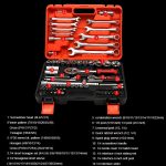 82 In 1 Multifunktions-Kfz-Reparaturkombination Toolbox Ratschenschlüsselsatz – Bild 2