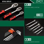 82 In 1 Multifunktions-Kfz-Reparaturkombination Toolbox Ratschenschlüsselsatz – Bild 8