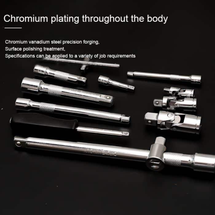 94 In 1 Multifunktions-Kfz-Reparaturkombinations-Werkzeugkasten-Ratschenschlüsselsatz – Bild 6