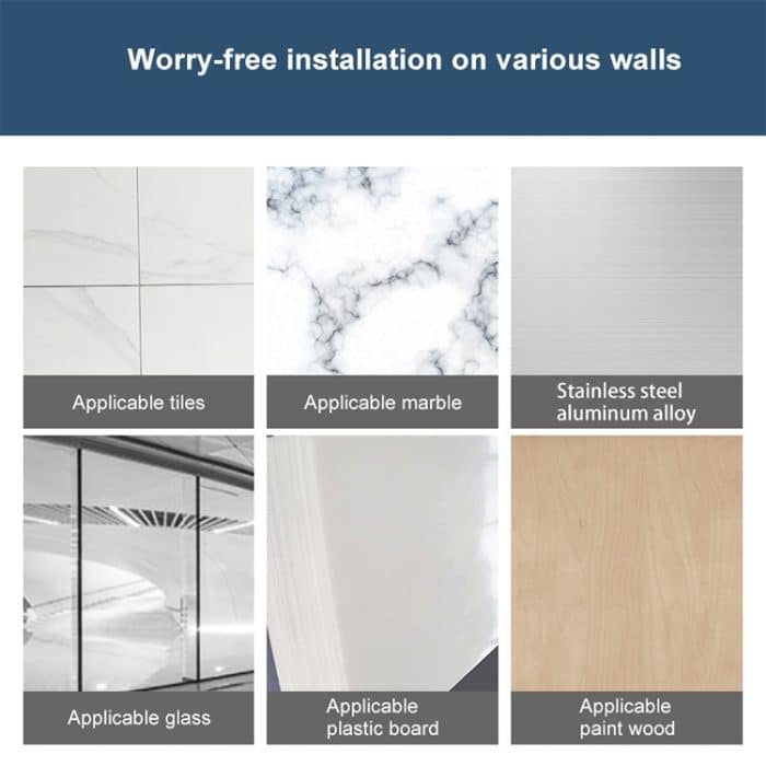 Schraubenhafter Haken zum Aufhängen an der Wand, stanzfreier Wandaufkleber-Haken, Schraubenlänge: 6 mm, 6mm – Bild 4