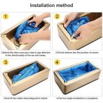 100 PCS Einweg-T-förmige Schuhabdeckung für den Haushalt – Bild 3