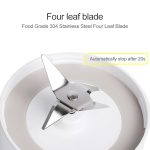 Vitamer USB Mini Tragbarer Entsafter Saftmixer Zitronenfruchtpresse Reibahlen Flasche – Bild 5